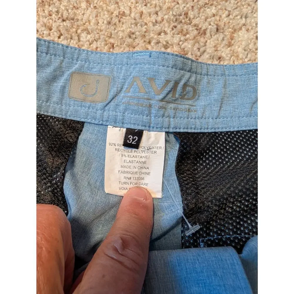 AVID Sports ATLAS Fishing/swim shorts, Size 32, Fishing; lightweight